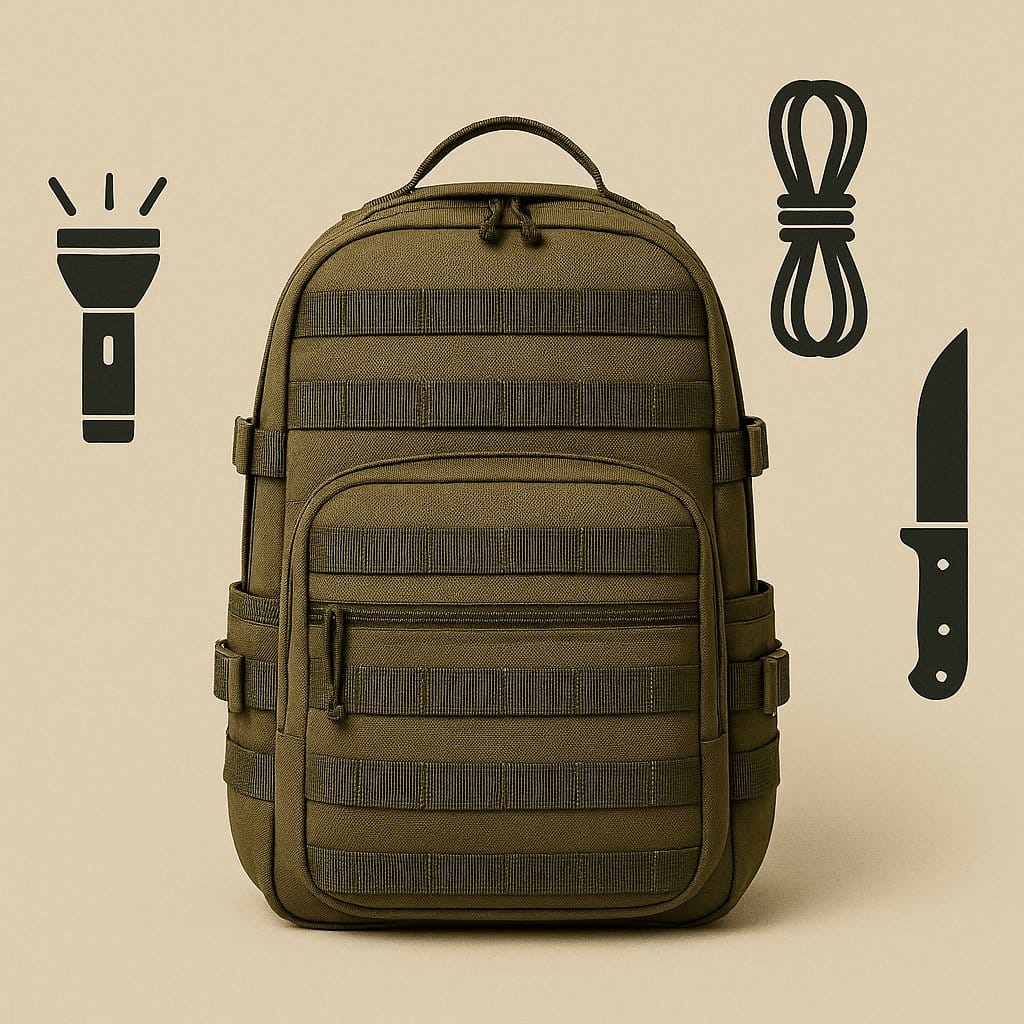 Bug-out bag for Department of War civil defense readiness
