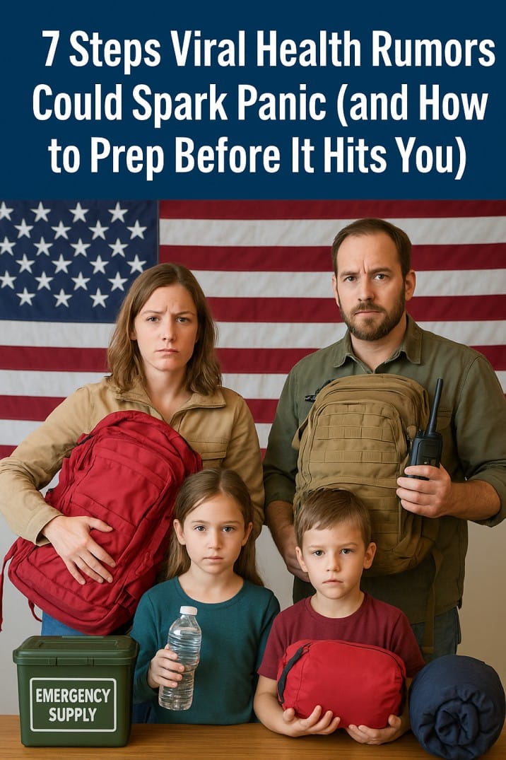 viral health rumor survival plan
