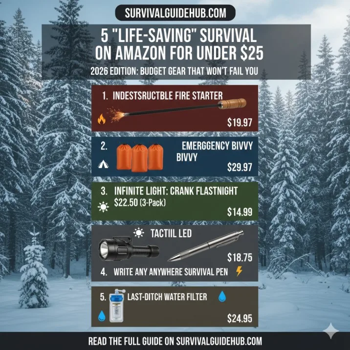 Survival Items Under $25